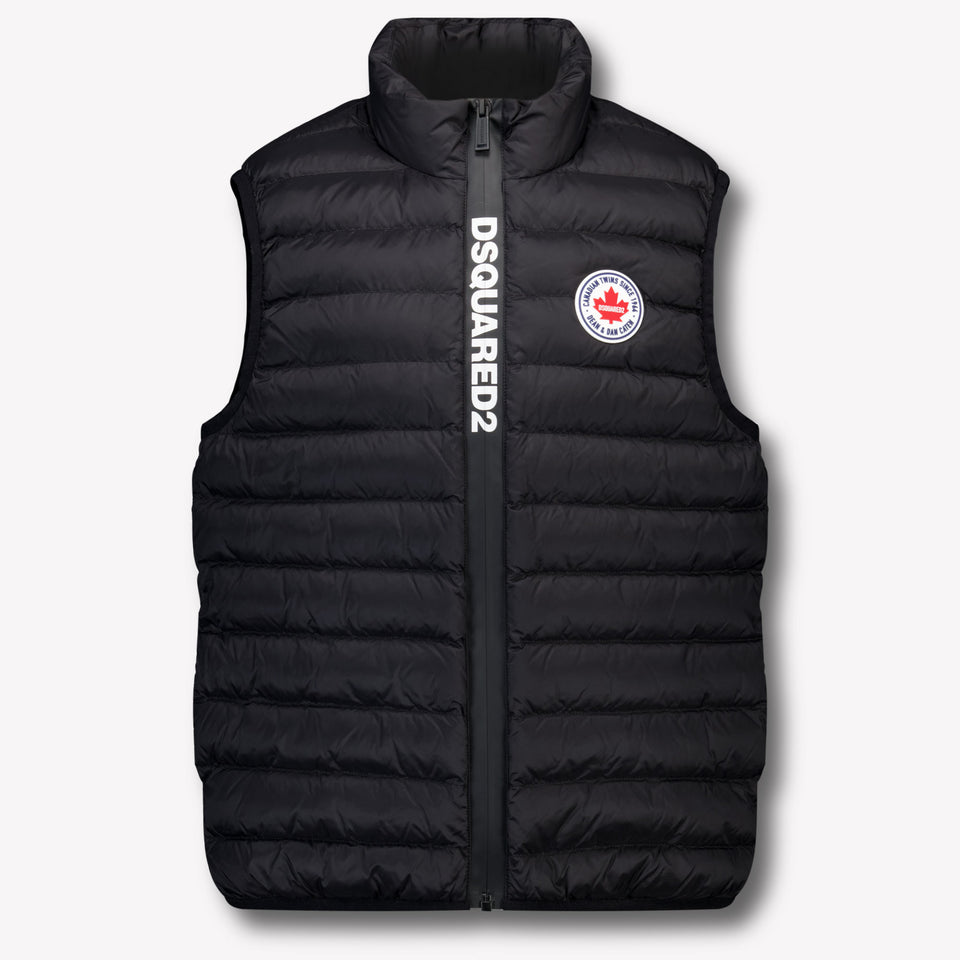Dsquared2 Kinder Jongens Bodywarmer In Zwart