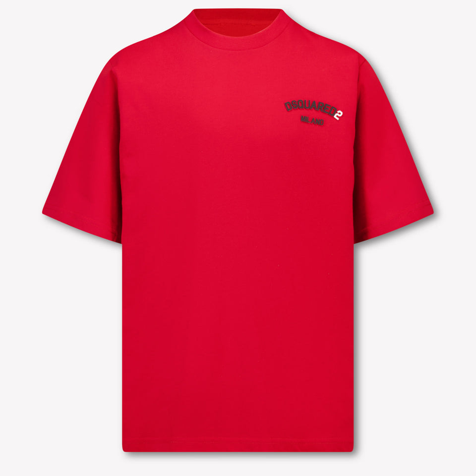 Dsquared2 Kids Boys T-Shirt In Red