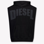 Diesel Kids Boys T-Shirt In Black