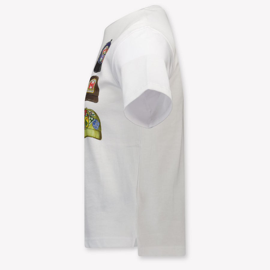 Dsquared2 Kinder Unisex T-Shirt In Wit