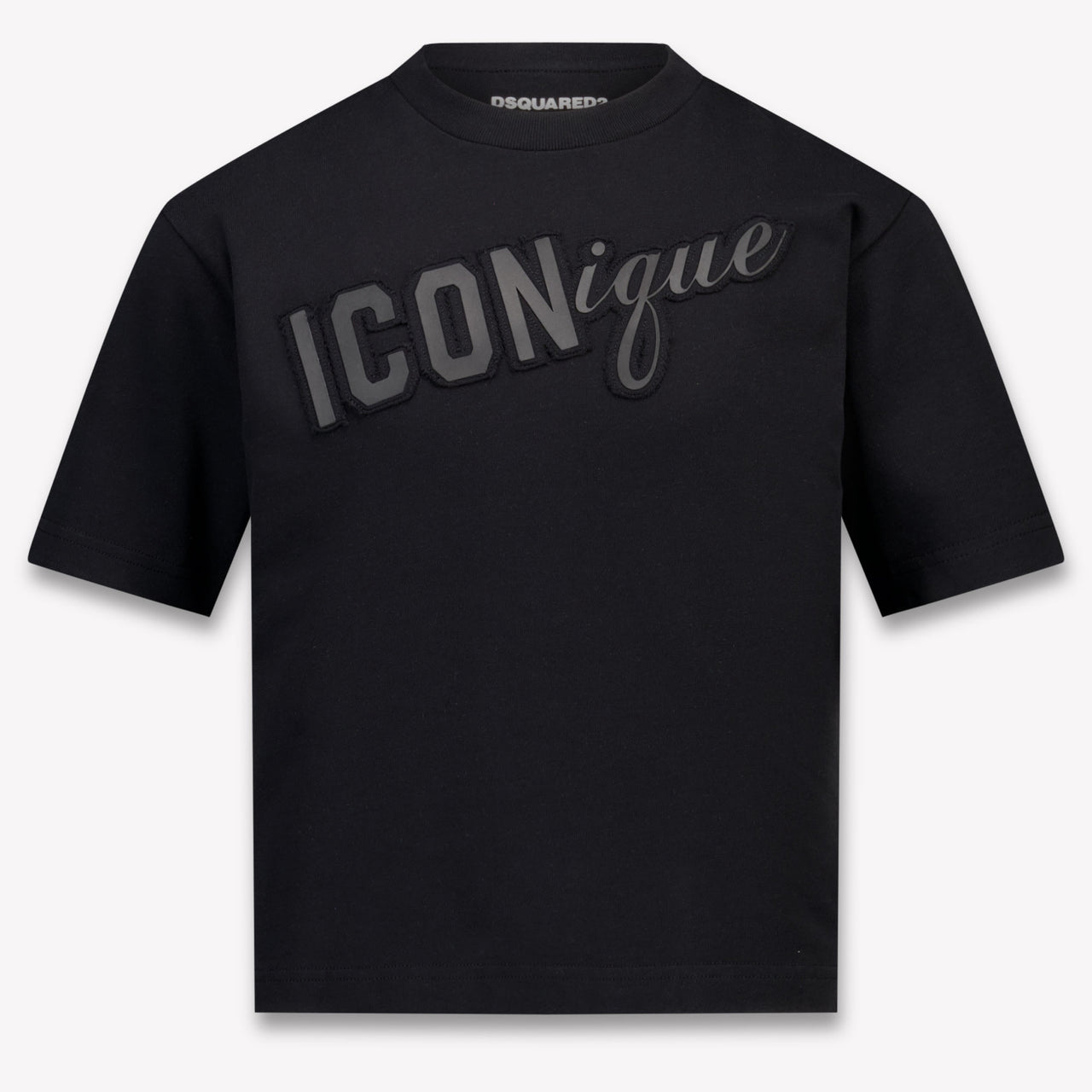 Dsquared2 Kinder Unisex T-Shirt In Zwart