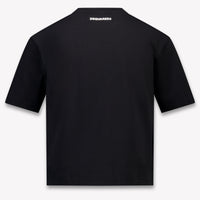 Dsquared2 Kinder Unisex T-Shirt In Zwart