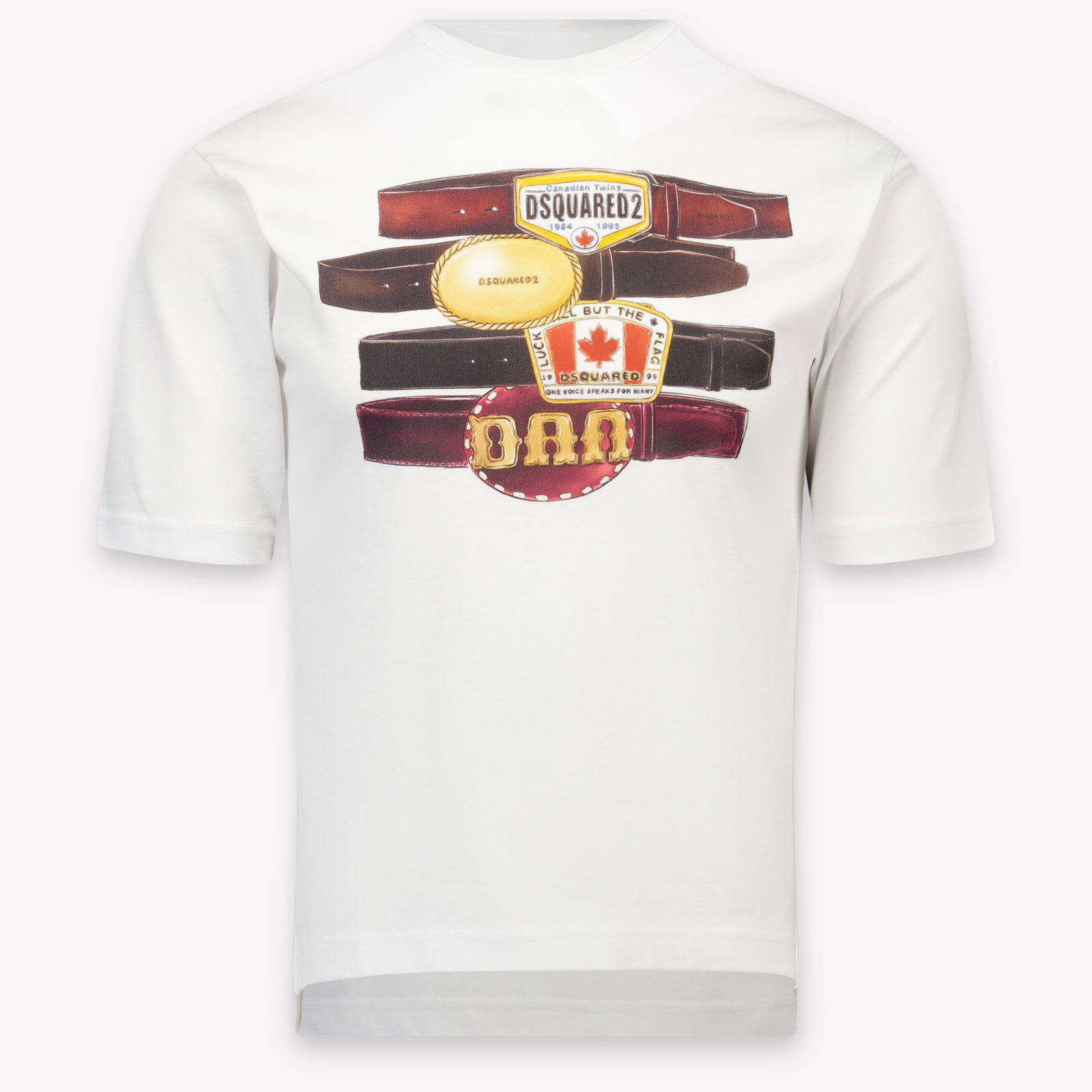 Dsquared2 Kids Unisex T-Shirt In White