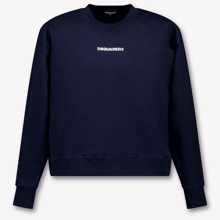 Dsquared2 Kids Boys Sweater In Navy