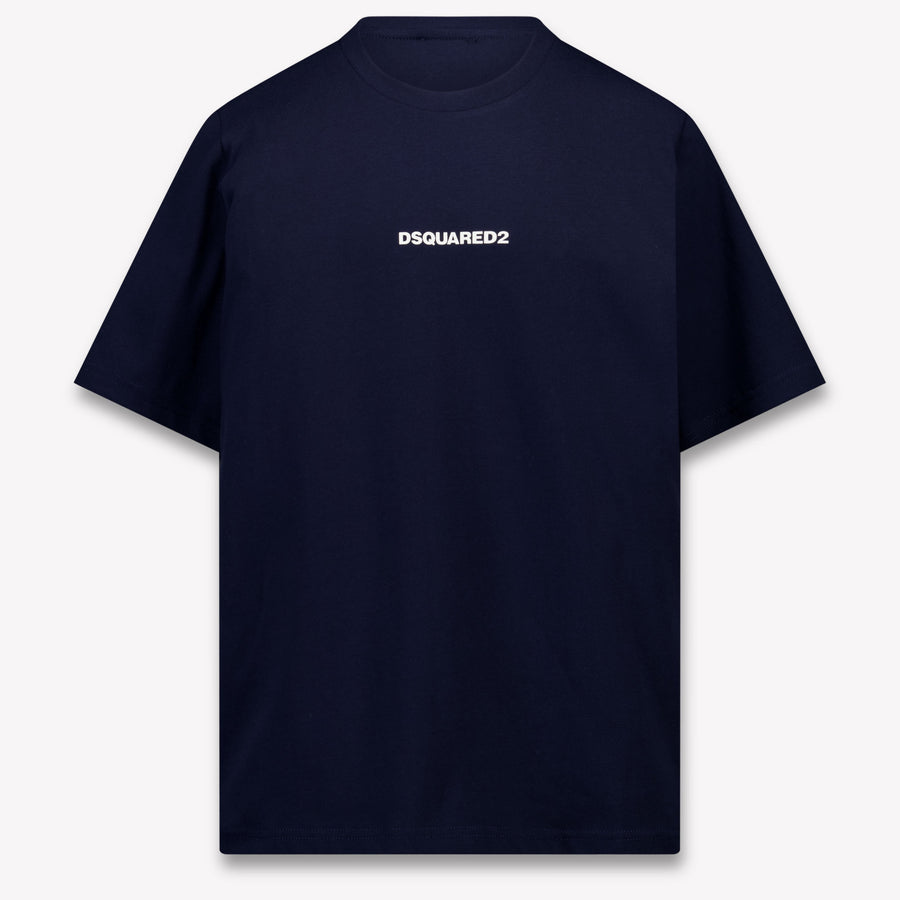 Dsquared2 Kids Boys T-Shirt In Navy
