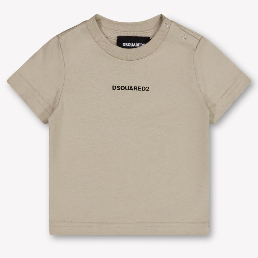 Dsquared2 Baby Jongens T-Shirt In Beige