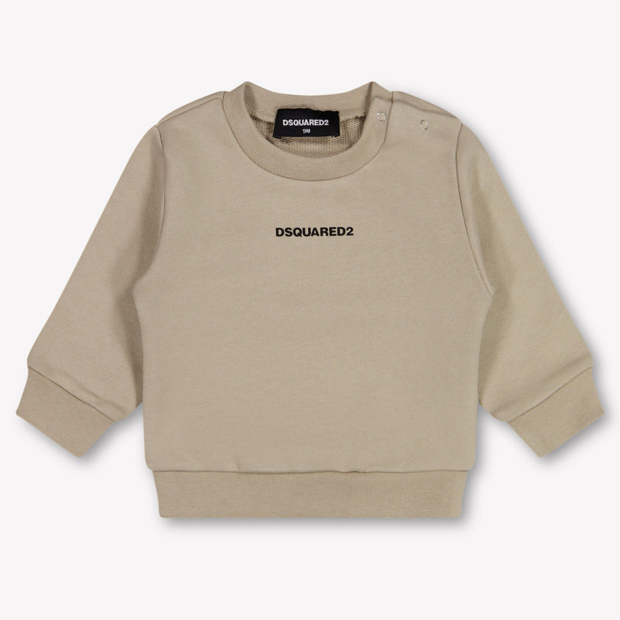 Dsquared2 Baby Boys Sweater In Beige