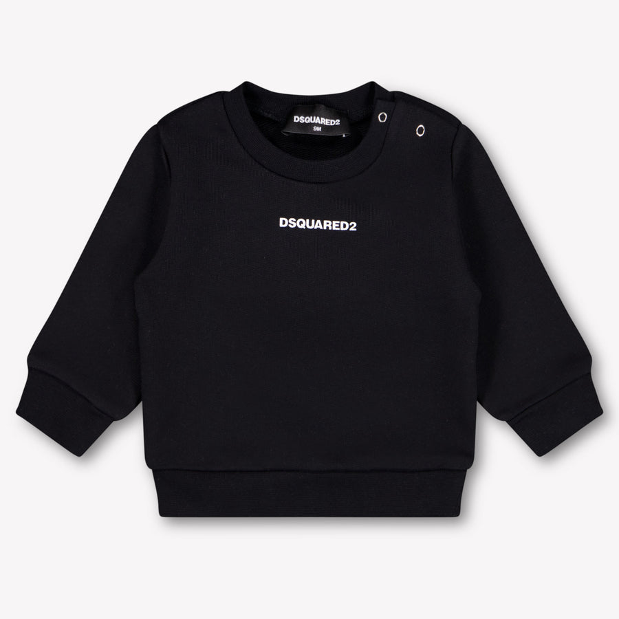 Dsquared2 Baby Jongens Trui In Zwart