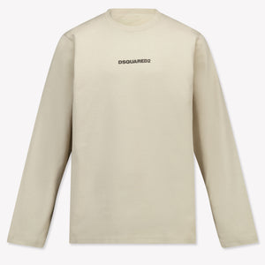 Dsquared2 Kinder Jongens T-Shirt In Beige