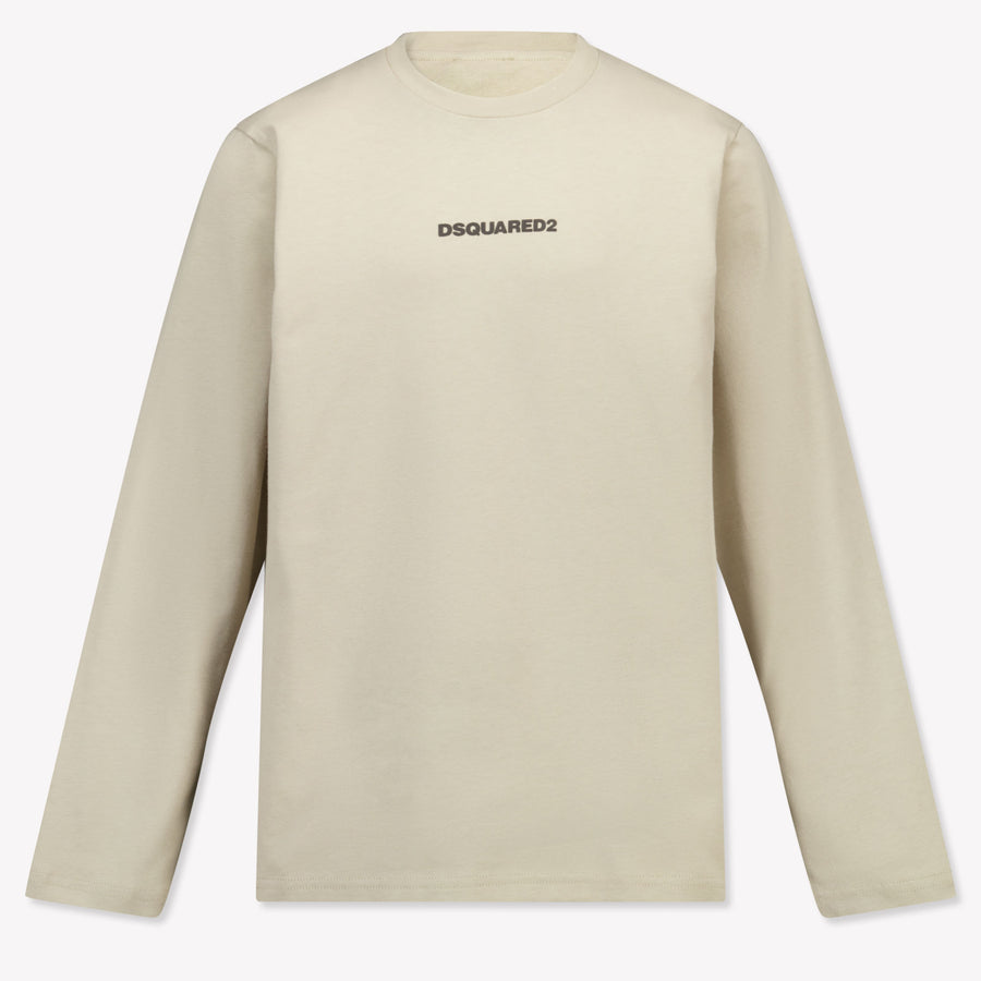 Dsquared2 Kinder Jongens T-Shirt In Beige