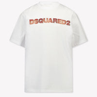 Dsquared2 Kinder Jongens T-Shirt In Wit
