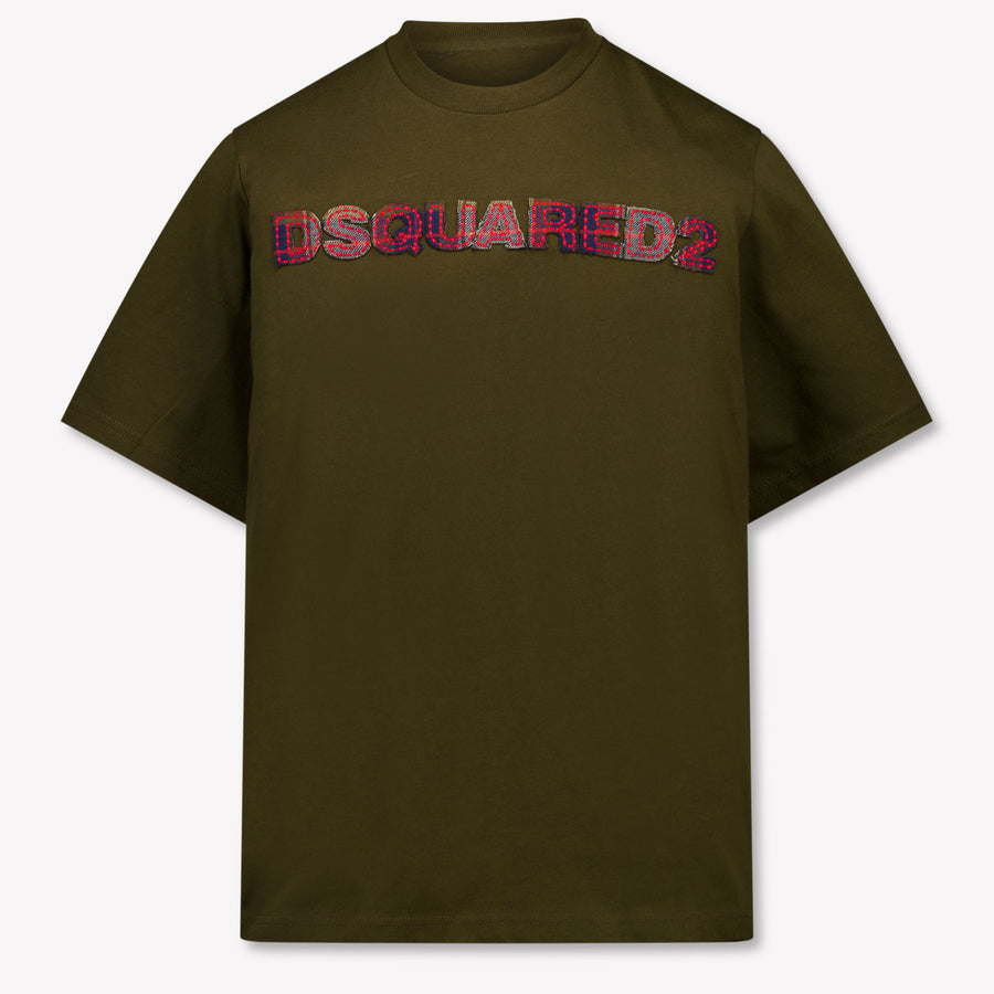 Dsquared2 Boys T-Shirt in Army