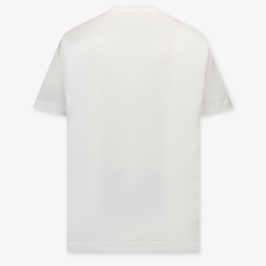 Diesel Kinder Jongens T-Shirt In Wit