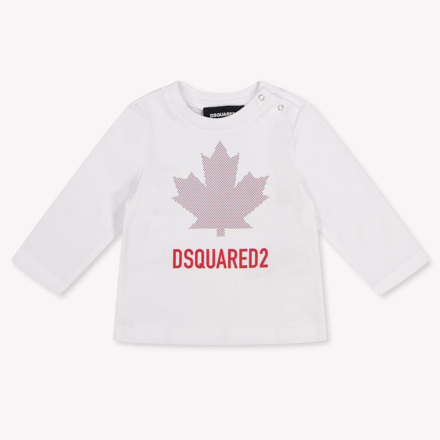 Dsquared2 Baby Jongens T-Shirt In Wit