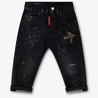 Dsquared2 Baby Jongens Jeans In Zwart