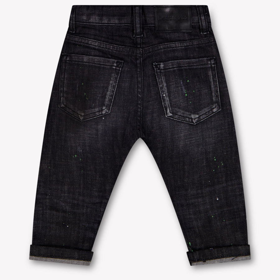 Dsquared2 Baby Jongens Jeans In Zwart