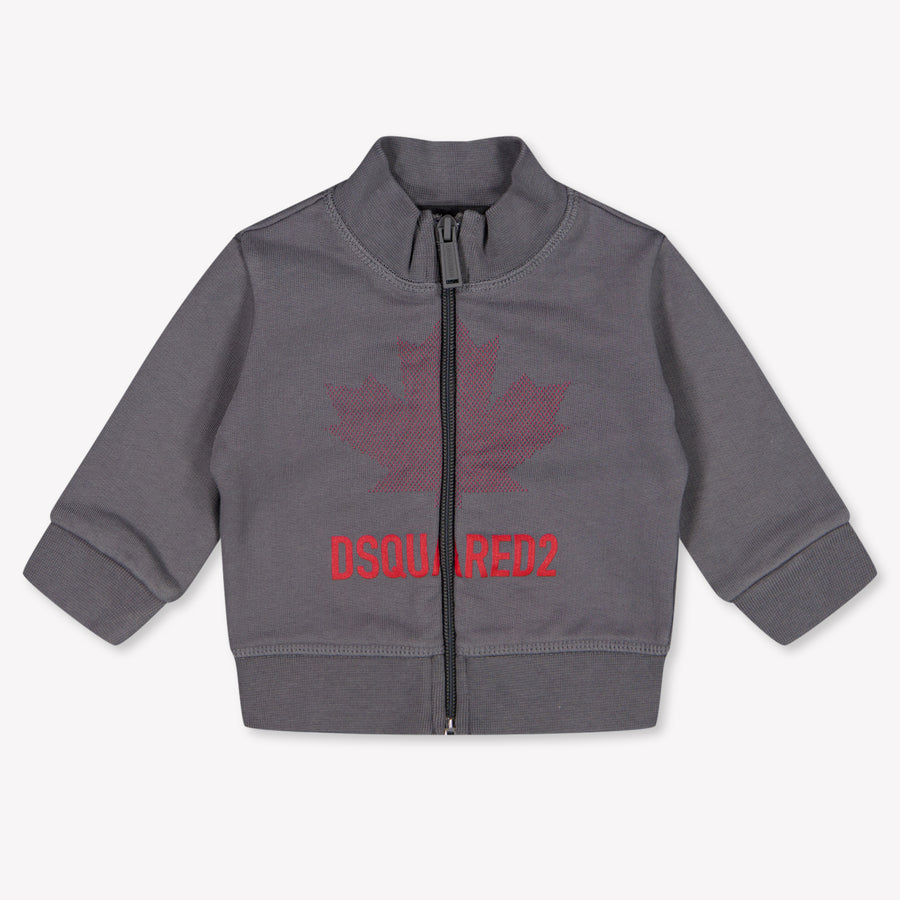 Dsquared2 Baby Jongens Vest In Grijs