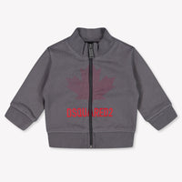 Dsquared2 Baby Boys Cardigan In Gray