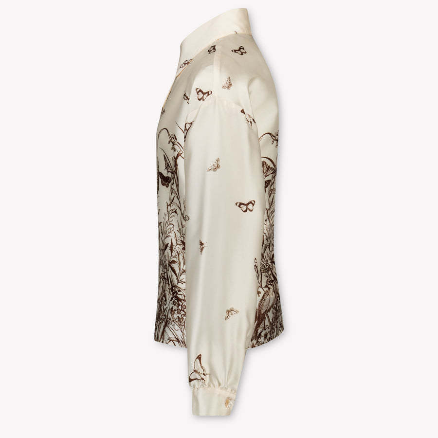 Liu Jo Kinder Meisjes Blouse In Off White