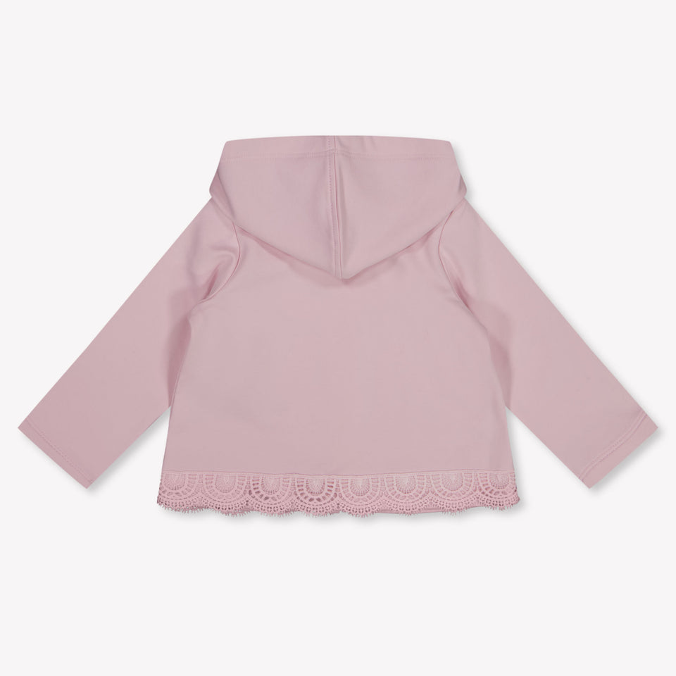 Liu Jo Baby Girls Cardigan In Light Pink