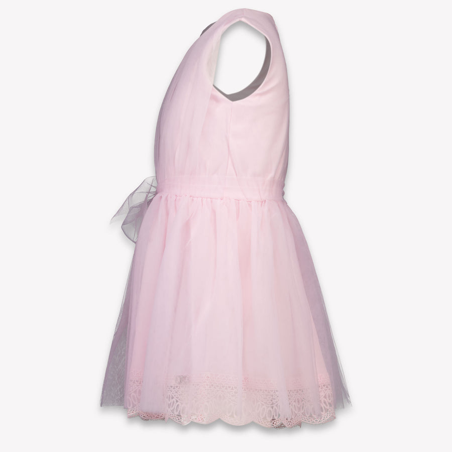 Liu Jo Kinder Meisjes Jurk In Licht Roze
