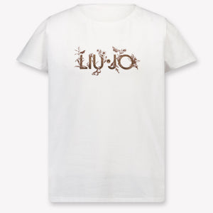 Liu Jo Kids Girls T-Shirt In White