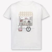Liu Jo Kids Girls T-Shirt In White