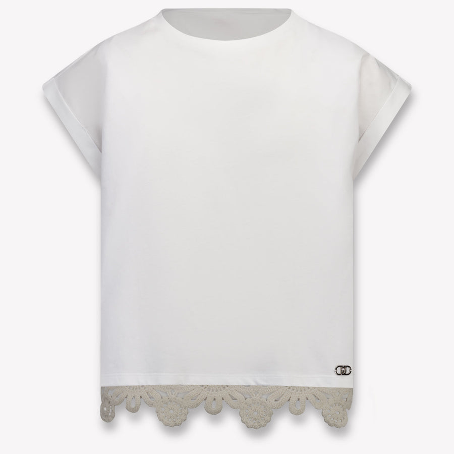Liu Jo Kids Girls T-Shirt In White