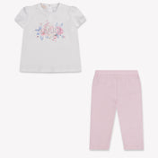 Liu Jo Baby Girls Set In White