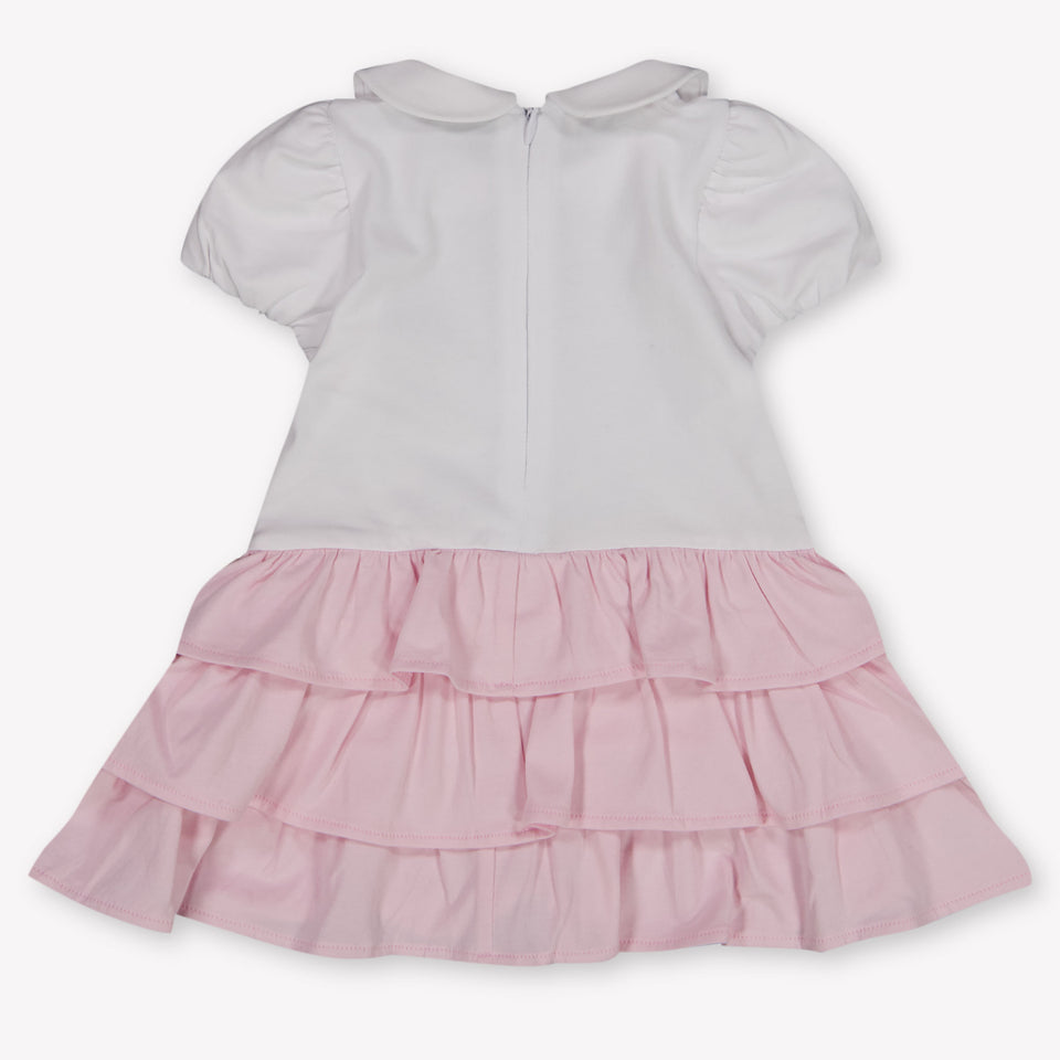 Liu Jo Baby Girls Dress In Light Pink