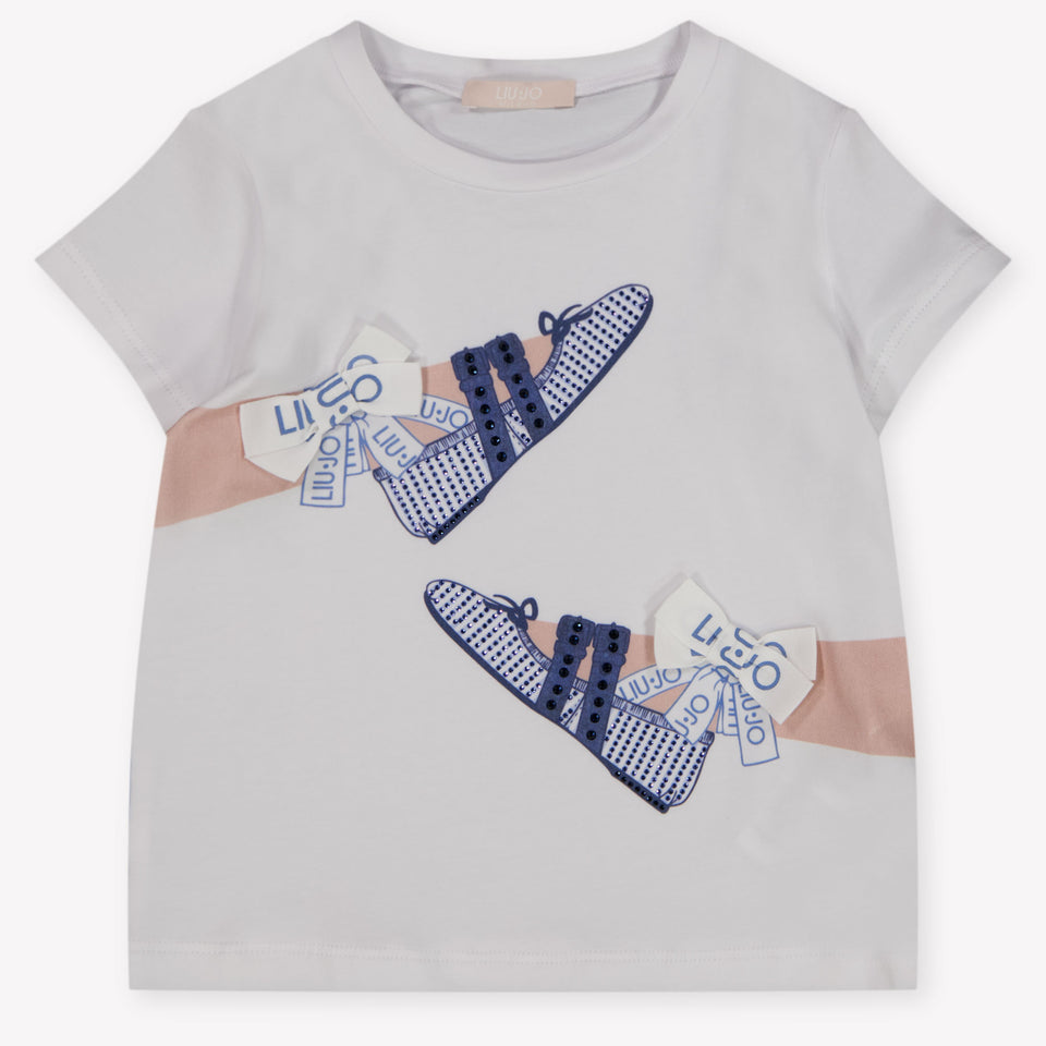 Liu Jo Kids Girls T-Shirt In White