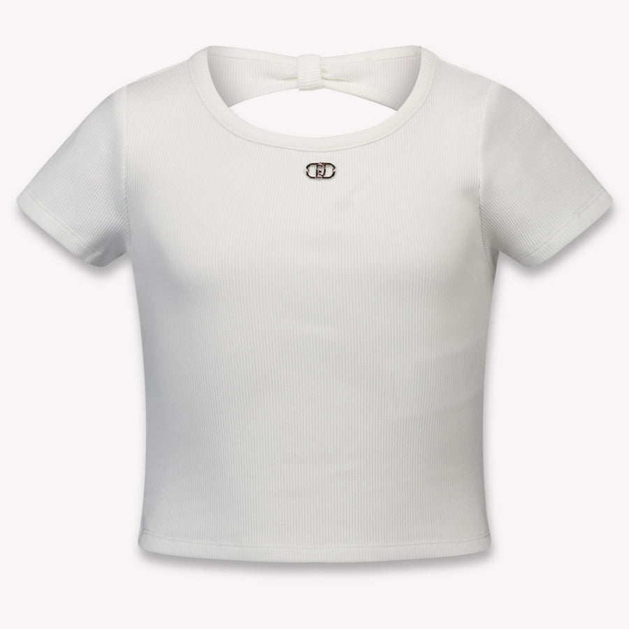Liu Jo Kids Girls T-Shirt In White
