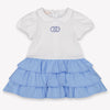 Liu Jo Baby Girls Dress In Light Blue