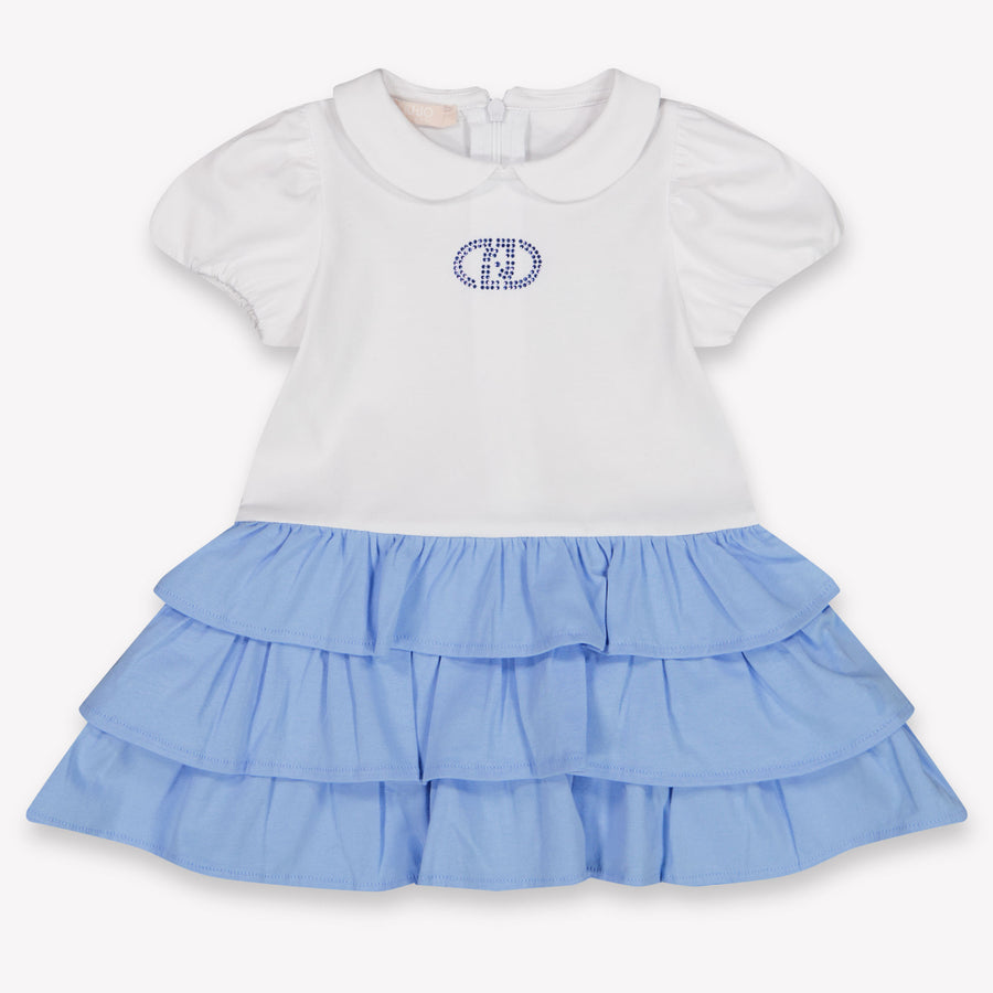 Liu Jo Baby Meisjes Jurk In Licht Blauw