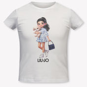 Liu Jo Kids Girls T-Shirt In White