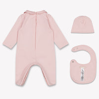 Liu Jo Baby Girls Playsuit In Light Pink
