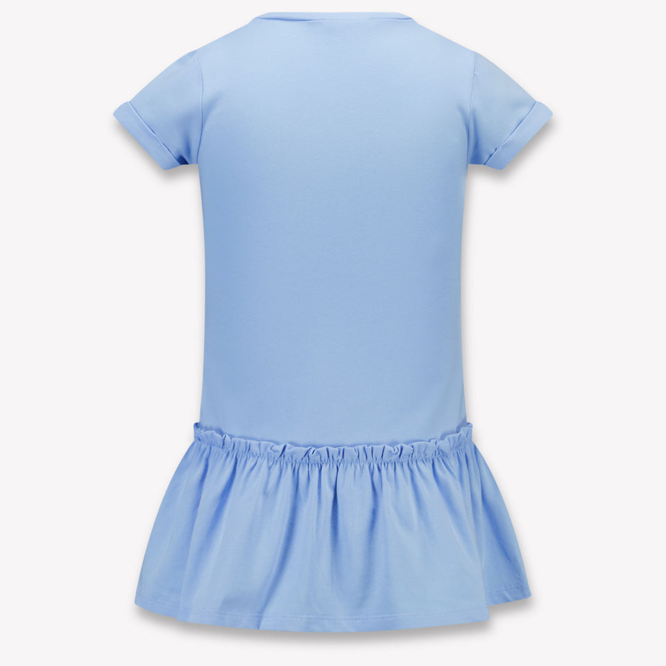 Liu Jo Kids Girls Dress In Light Blue