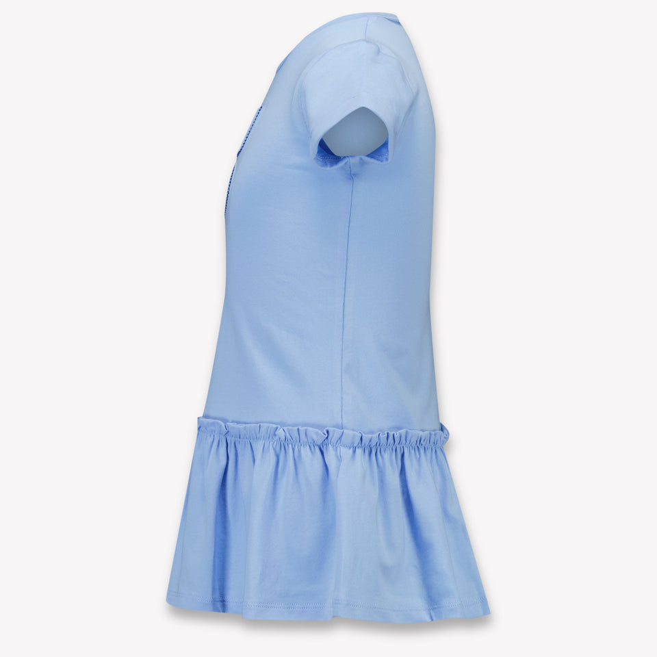 Liu Jo Kids Girls Dress In Light Blue