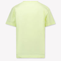 Stone Island Kids Boys T-Shirt In Yellow