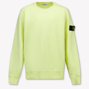 Stone Island Boys Sweater in Yellow