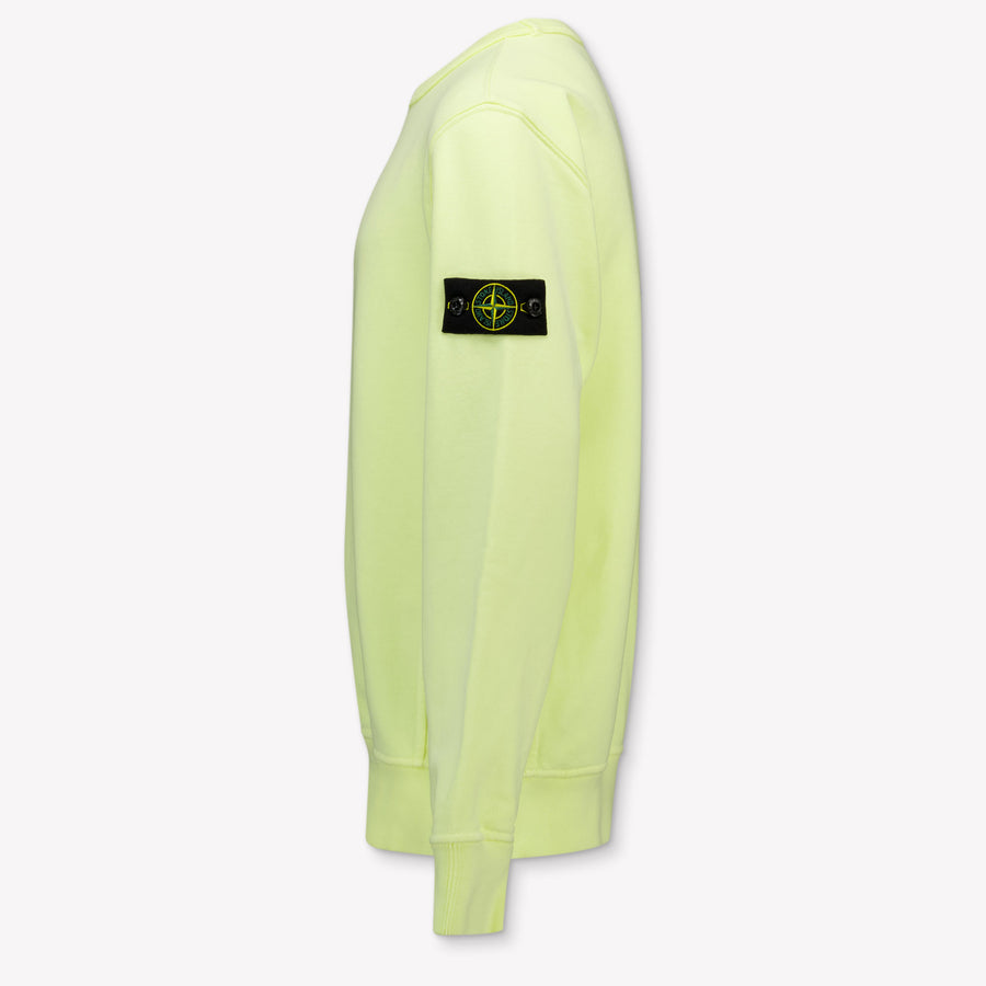 Stone Island Boys Sweater in Yellow