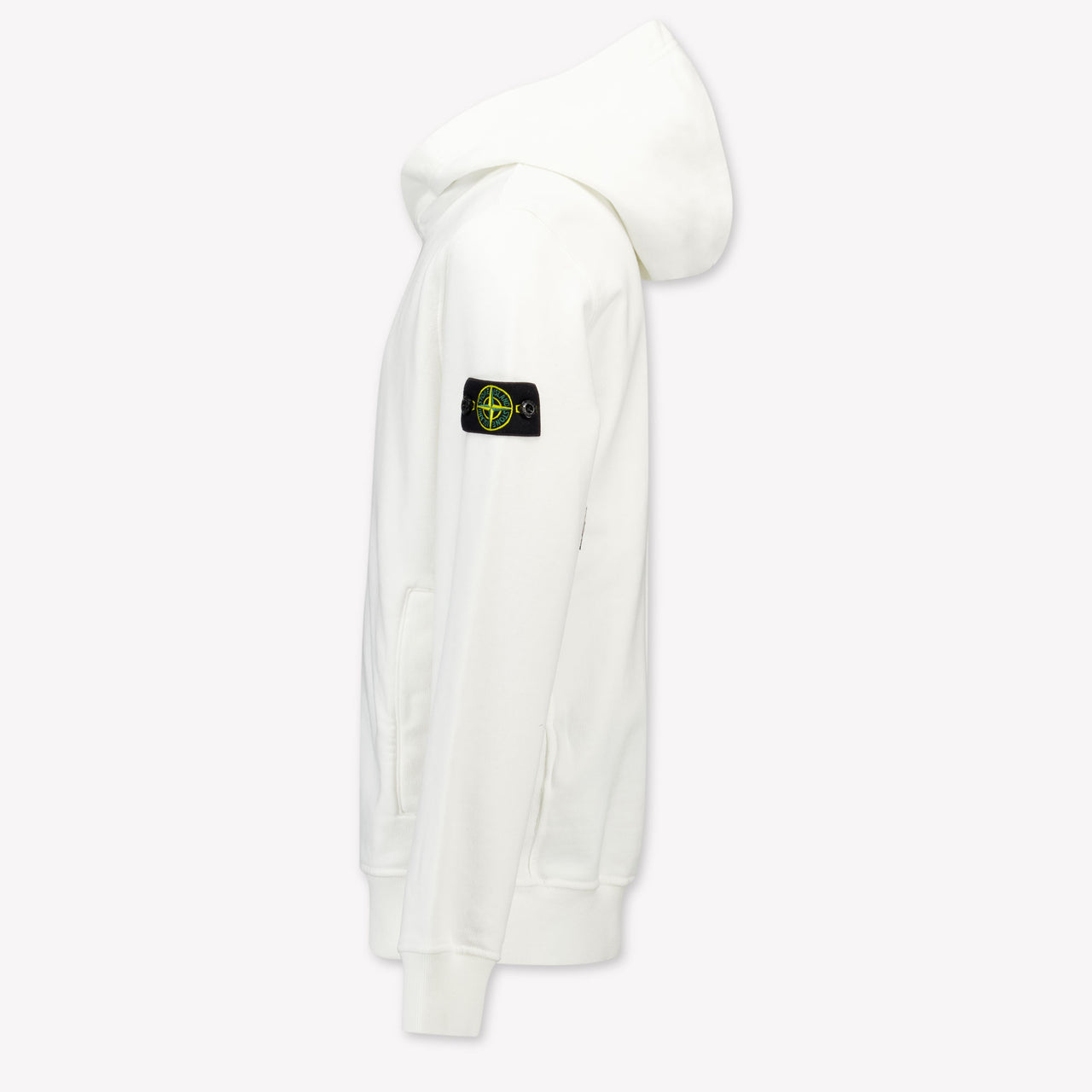 Stone Island Kids Boys Sweater In White