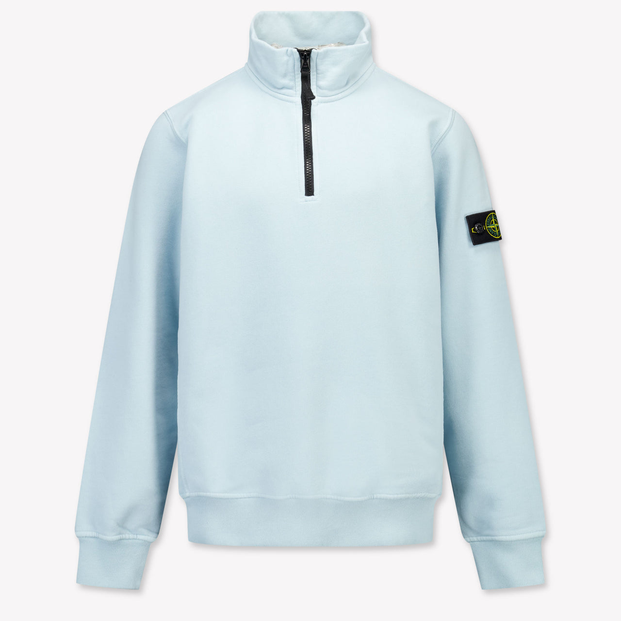 Stone Island Kids Boys Sweater In Light Blue