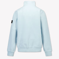 Stone Island Kids Boys Sweater In Light Blue