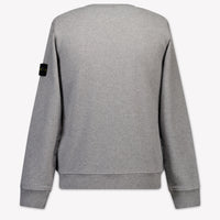 Stone Island Kids Boys Sweater In Gray