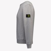 Stone Island Kids Boys Sweater In Gray