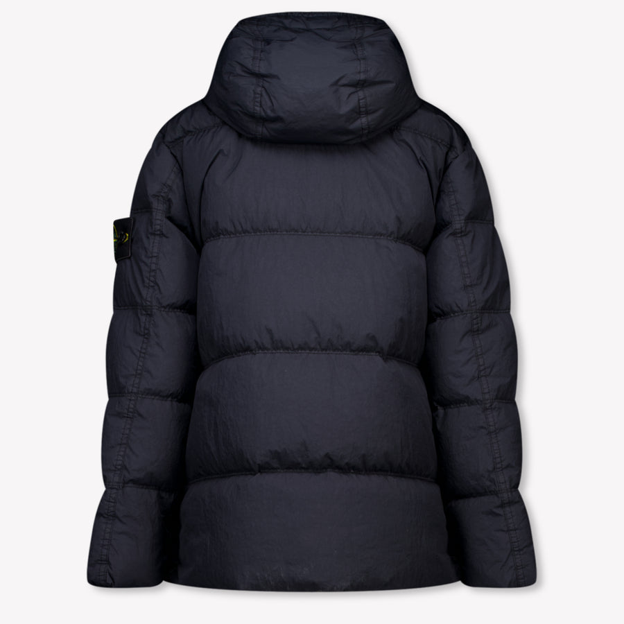 Stone Island Kinder Jongens Winterjas In Navy
