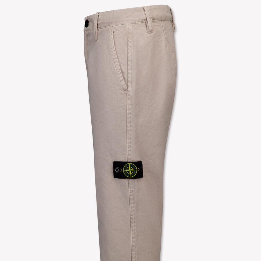 Stone Island Kinder Jongens Broek In Zand