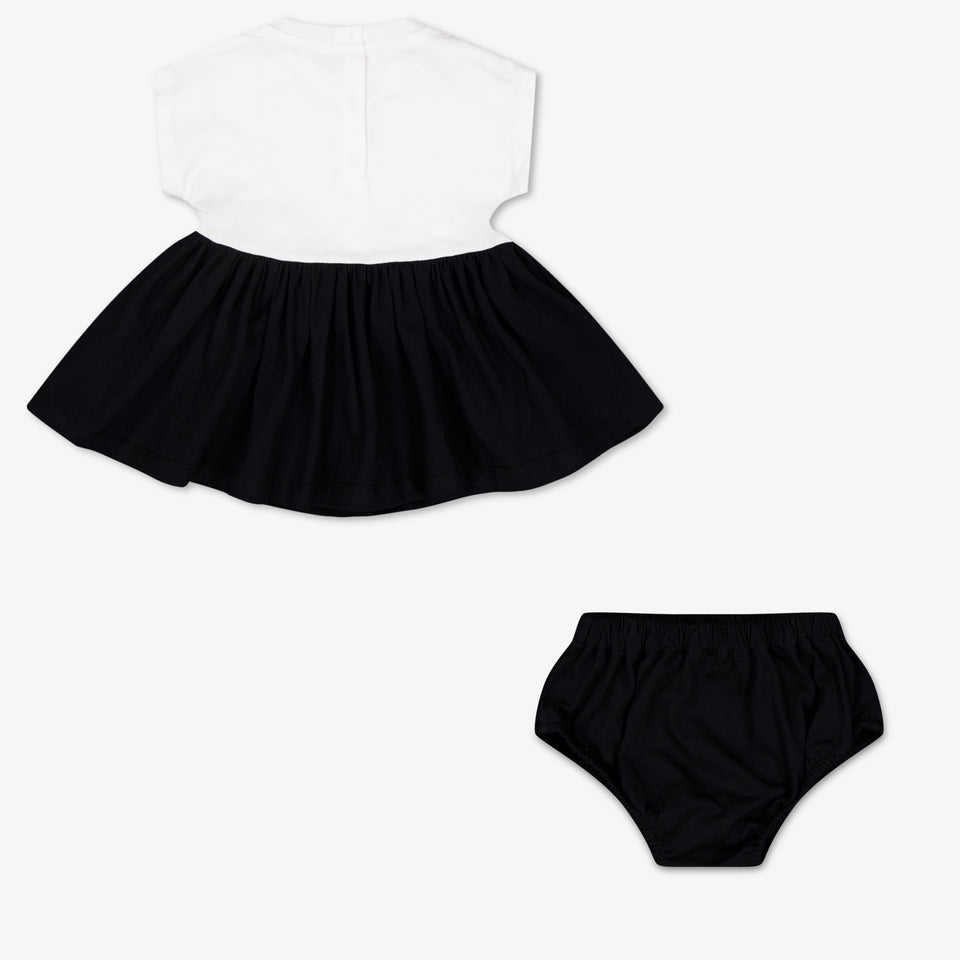 Balmain Baby Girls Dress In Black