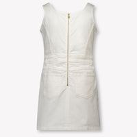 Balmain Kinder Meisjes Jurk In Wit